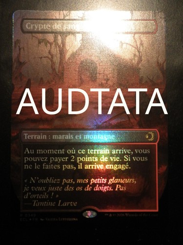 Mtg magic blood crypt lorwyn - magic,