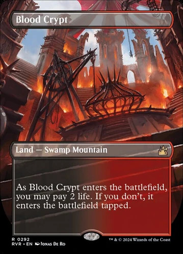 Blood crypt foil extended - crypt,
