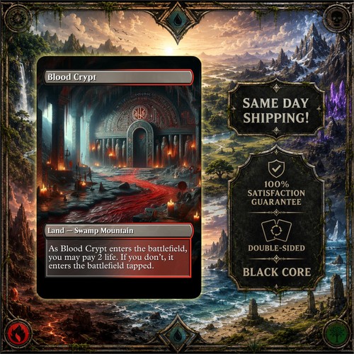 Blood crypt proxy card - blood,