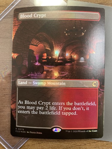 Mtg foil shock land blood - mtg,