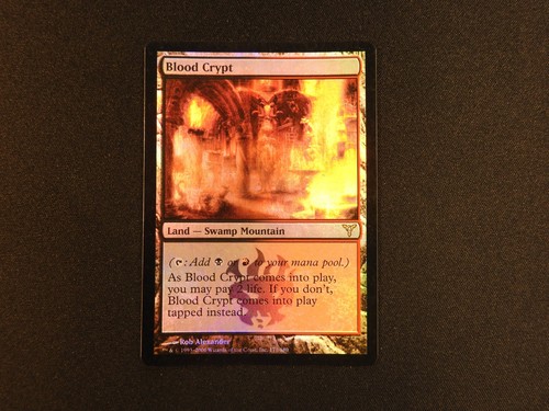 Blood crypt foil - crypt,