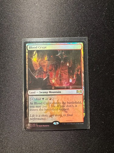 Blood crypt 245 - blood, foil