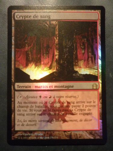 Mtg magic blood crypt - mtg,