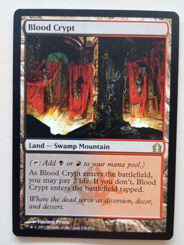 Blood crypt mtg - mtg, ritorno