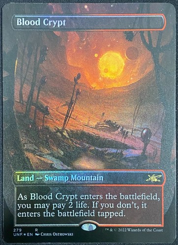 Mtg magic blood crypt unfinity - magic,