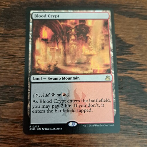 Mtg blood crypt rvr - mtg,