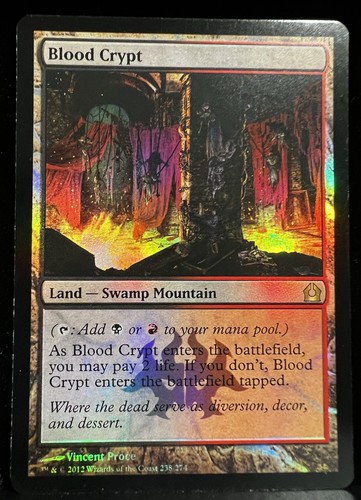 Mtg magic raro blood - mtg, crypt
