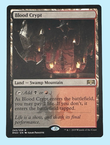 Blood crypt ravnica - blood, crypt,