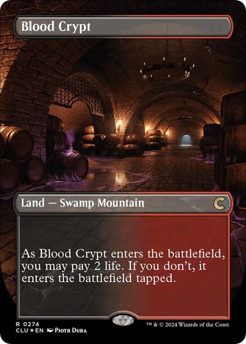 Foil blood crypt - ,