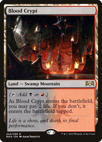Blood crypt ravnica - crypt, r