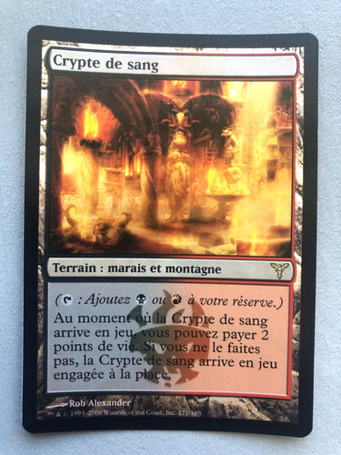 Mtg carte magic dissension - carte,