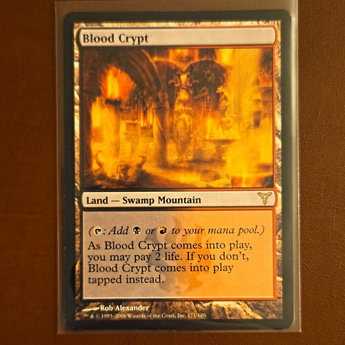 Mtg blood crypt dissension - mtg,