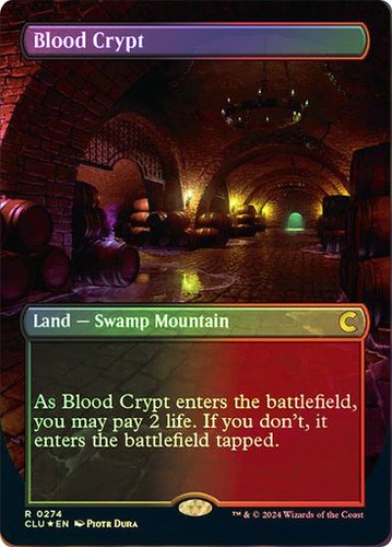 Foil borderless blood - borderless, crypt