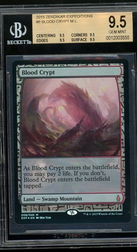Blood crypt foil zendikar - foil,